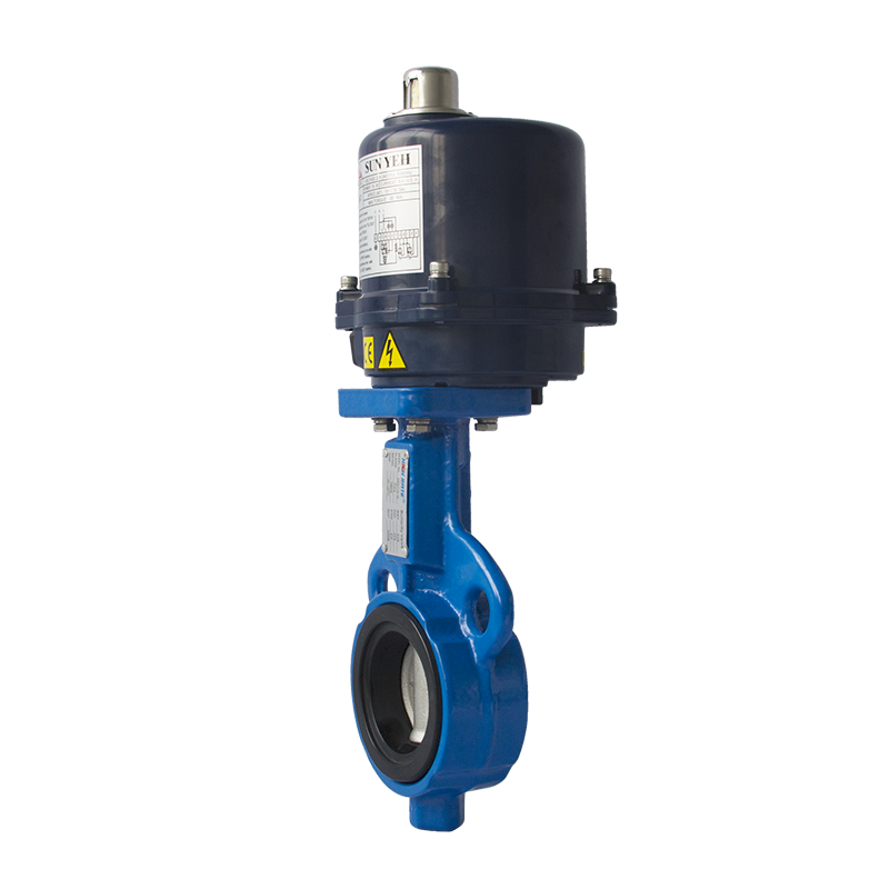 SUNYEH電動(dòng)對夾蝶閥/碳鋼 SUNYEH電動(dòng)對夾蝶閥/碳鋼