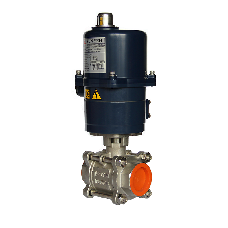 SUNYEH電動(dòng)絲口球閥 SUNYEH電動(dòng)絲口球閥